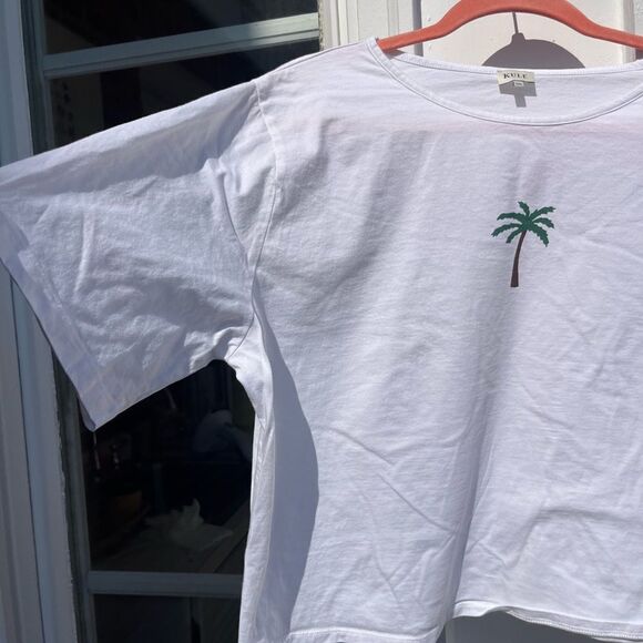 KULE Palm Tree Baja T-shirt NWT - Picture 4 of 8